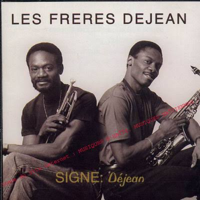 André Dejean et Fred Dejean sur la couverture de l’album Signé Dejean.